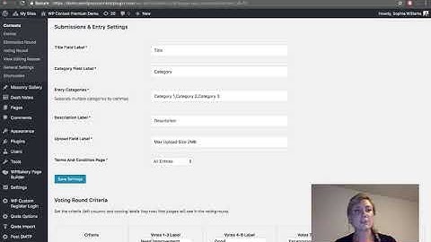 WP CONTEST - Adding New Contest And Contest Settings