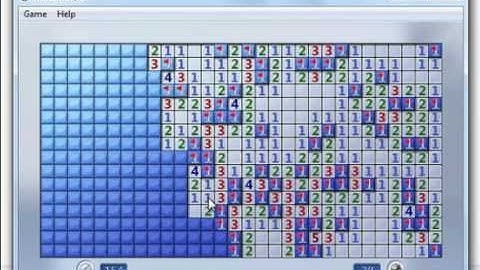 Playing and Winning Windows 7 Minesweeper