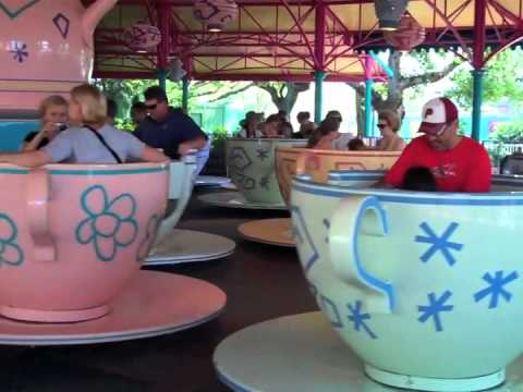 Download DISNEY MAGIC KINGDOM MAD TEA PARTY RIDE - YouTube