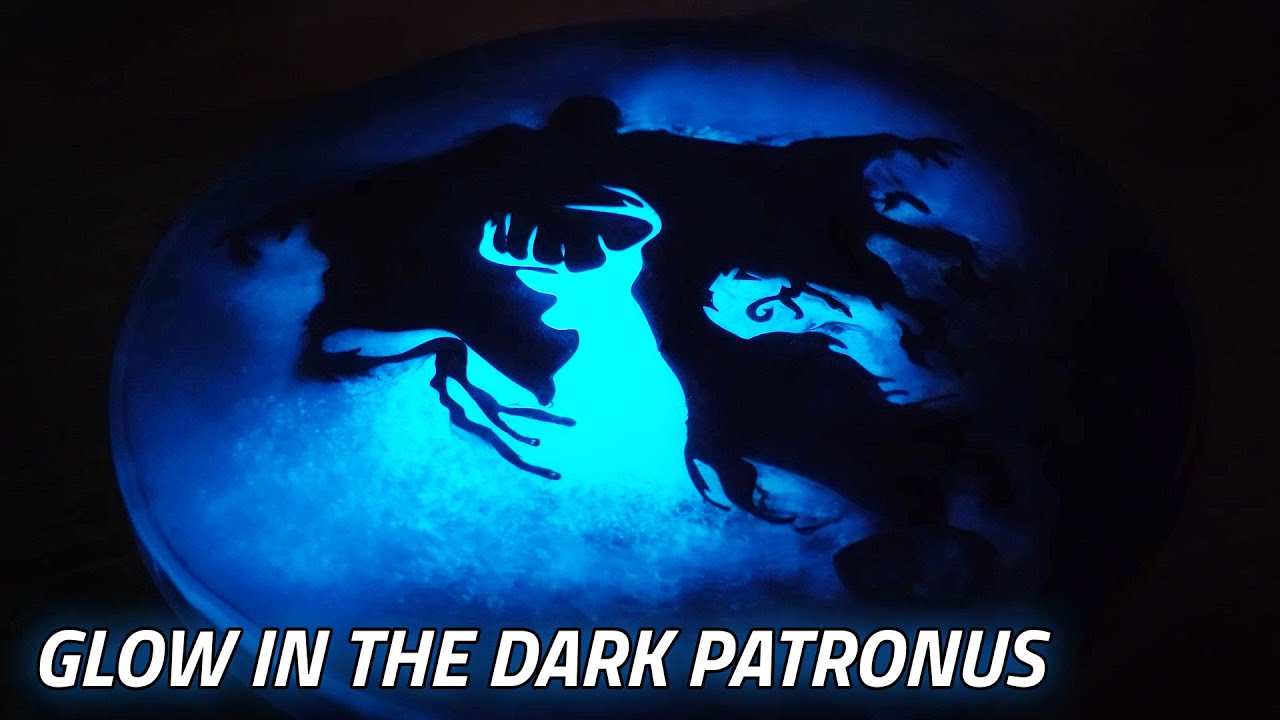 DIY Diamond Painting Glowing Kit Patronus Harry Potter Glowing