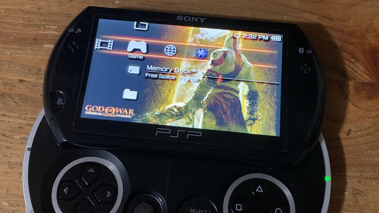  New  PSP 고 스토리지 업그레이드! 내부 MicroSD-M2 카드 어댑터를 설치하십시오!
