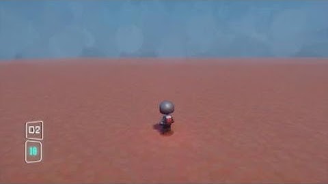 Dreams™ Space Survival-Platformer Gameplay Prototype: Oxygen