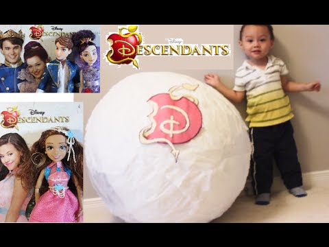 Disney Descendants Dolls Ben son of Beauty and the Beast & Mal daughter of  Maleficent Unboxing 