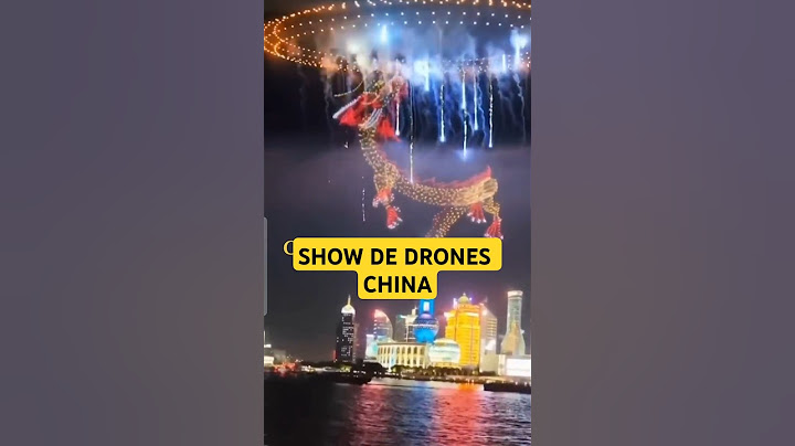 ✅️Espectáculo De DRONES en CHINA Recibiendo el Año NUEVO 2025.#china
