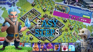 How to get 3 star epic winter challenge in coc|| Clash of clans 2020