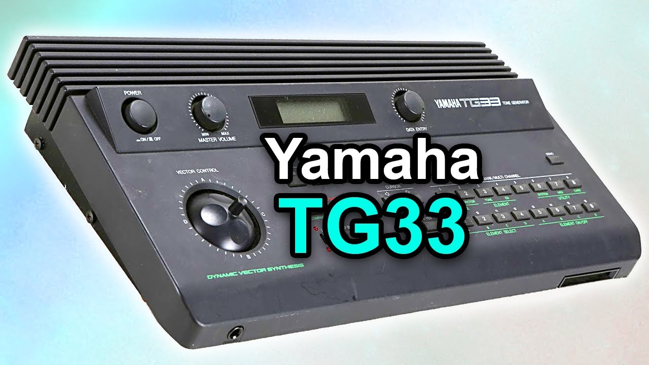 YAMAHA TG33 シンセサイザー