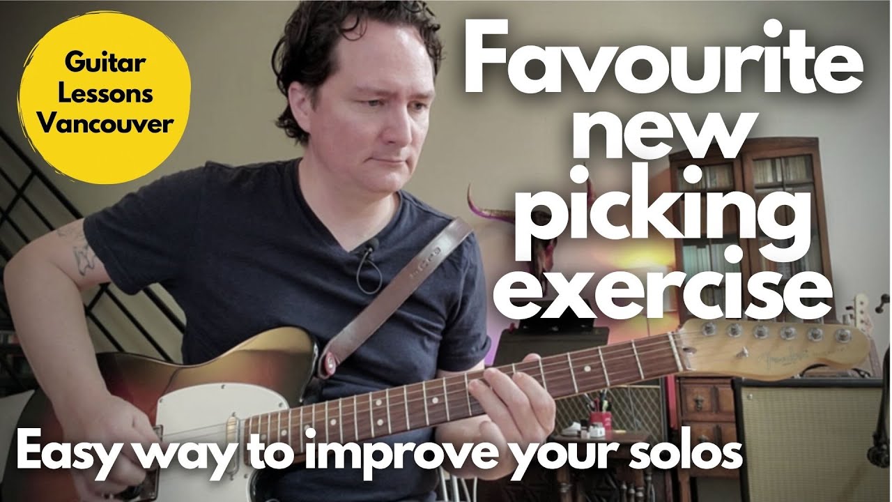 My Favourite Guitar Picking Exercise! (improve your soloing) - YouTube