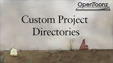 OpenToonz Custom Project Directories