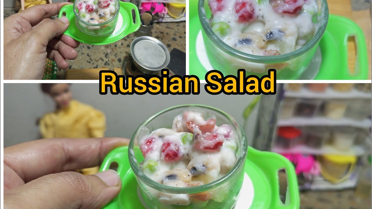 Mini Cooking (Yummy Russian Salad)