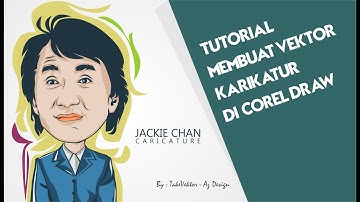 Tutorial Membuat Vektor Karikatur di Corel Draw by takevektor