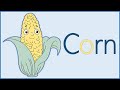 Kids book read aloud with words  corn by nvs stories