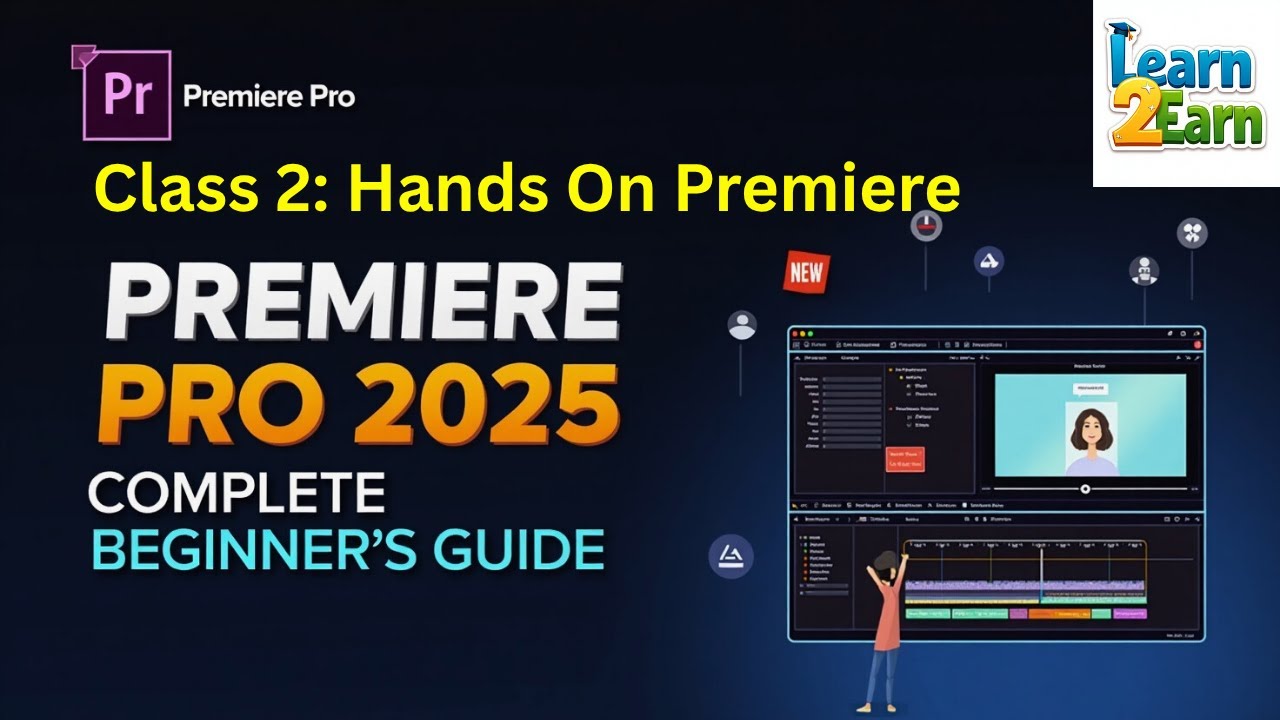 Class 2: Basic Of Adobe Premiere pro 2025 - YouTube