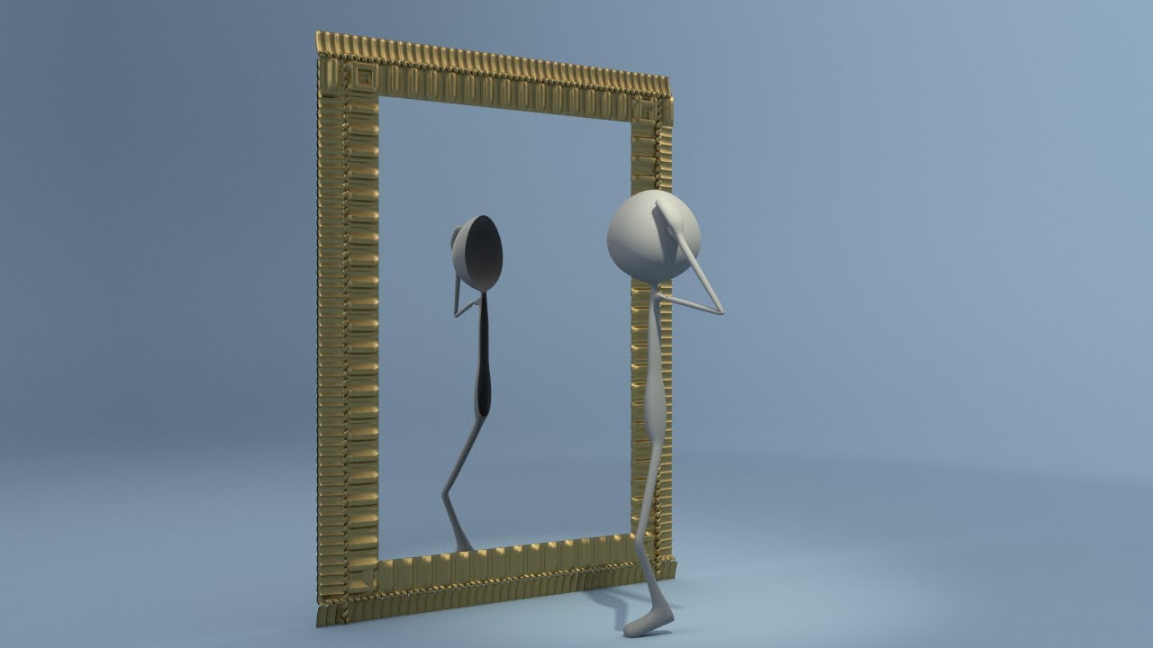 Blender Tutorial I Mirror Modifier, How To Add A Frame An Existing Mirror In Blender