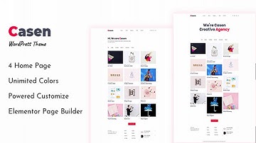 Casen – Minimal Portfolio WordPress Theme | Themeforest Website Templates and Themes