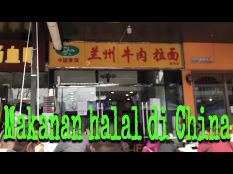 Makanan Halal di chengdu - china ? lunch di RM Muslim