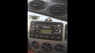 Ford radio stereo code