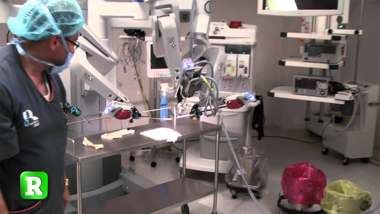 robot de cirugía de próstata da vinci 2