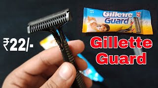 Gillette Guard Review/Best Razor in budget/in hindi/Manual shaving razor