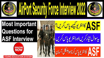 ASF INTERVIEW questions | ASF INTERVIEW 2022 | CORPORAL INTERVIEW | ASI INTERVIEW | INTERVIEW QUSTN