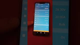 Victron Smart Mppt charge controllers Victron Connect app overview. screenshot 2