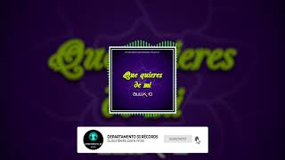 BULLKNO - Que quieres de mi (Reggaetón Chileno 2020)