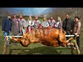 Cooking huge lamb and 3 traditional dishes for novruz celebrations with guests