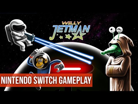 Willy Jetman: Astromonkeyu0027s Revenge - Gameplay (Nintendo Switch) HD