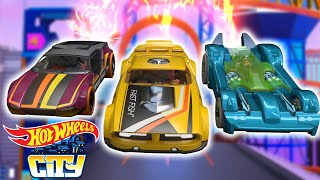 Os Supermecânicos Protegem a Cidade Hot Wheels. Os Desafios Mais Loucos! 💥