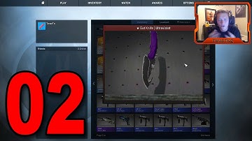 CS: GO Case Opening - Part 2 - I Bought a Knife... (CounterStrike: Global Offensive Cases)