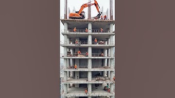 Excavator Digs Too Deep And The Whole Building Falls
