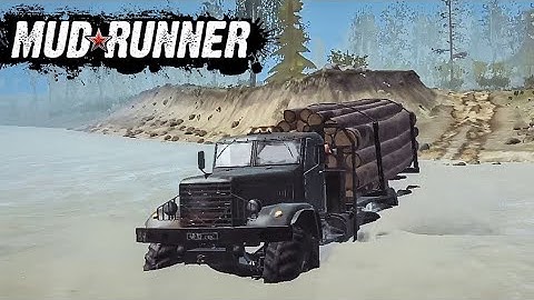 Transporting Logs Off Road | Mudrunner Mobile (Android Gameplay)