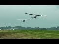 Racing Storms - 87 Cessna formation to Oshkosh - Mass arrival Part 2 - Flight Vlog