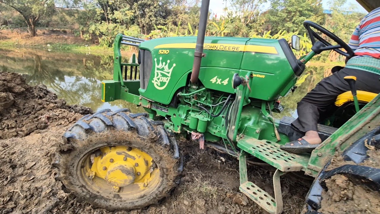Johndeere 5210 4wd tochan Johndeere 5310 4wd #video #vloge 