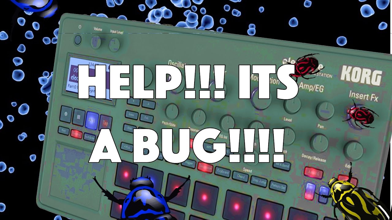 Korg Electribe 2 - BUG found - Please help fix it - YouTube