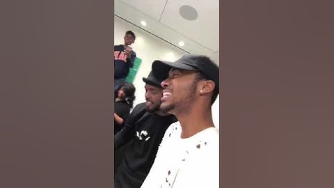 Algee Smith, Keith Powers Snapchat New Edition BET cast sing Can You Stand The Rain