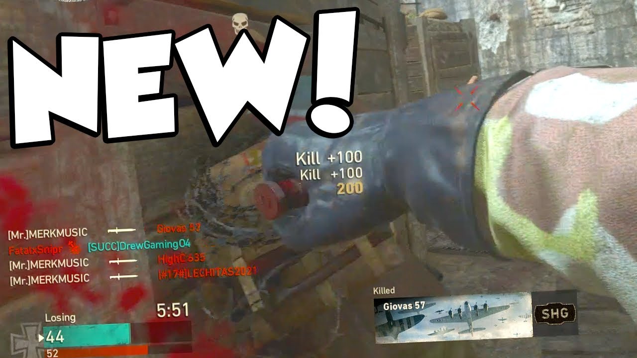 THE NEW COMBAT KNIFE! (COD WW2) YouTube