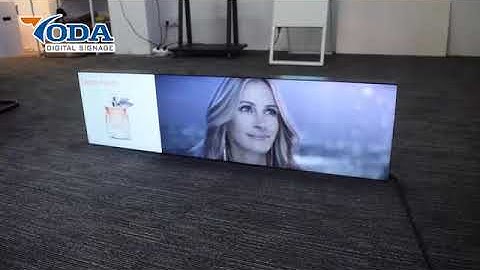 Stretched Bar LCD Display