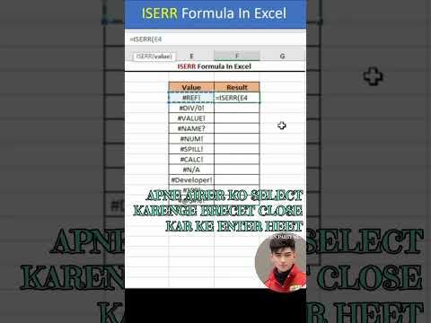 ISERR Formula in