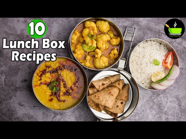 10 Quick & Easy Indian Lunch Box Recipes| Kids Lunch Box Recipes| Indian Lunch Box Ideas| Tiffin Box | She Cooks