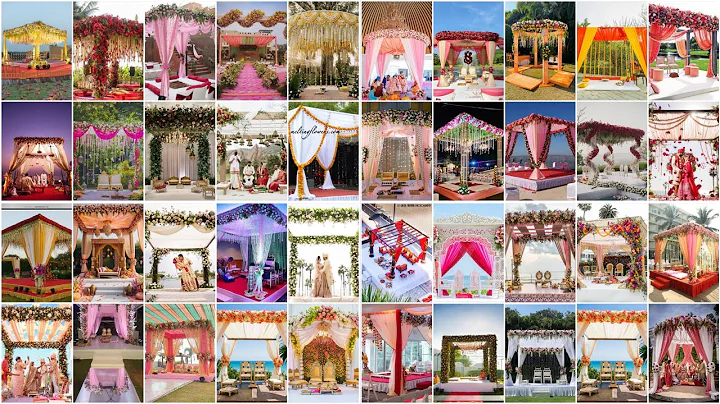 Gorgeous wedding mandap decoration ideas 2025| Marriage mandap designs |Decoration ideas for wedding