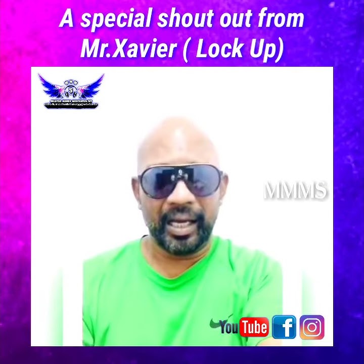 A special shout out from *Mr.Xavier ( Lock Up) #layanlayan Releasing 10th April 2020