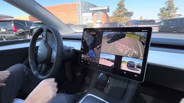 Testing the Tesla Self Parking Capability (Model Y)