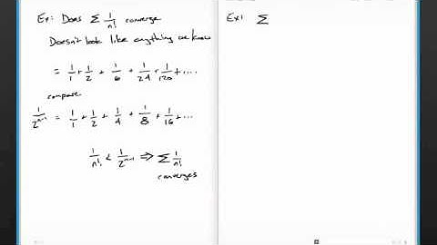 10.4 Infinite Series - Direct Comparison and Limit Comparison Tests