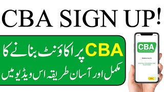 CBA Per Retailer Account Banany Ka Tarika  | How To Create  CBA app Account & Earn Money Online screenshot 1