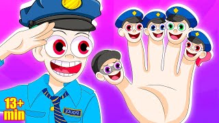Police Finger Family + More Nursery Rhymes and Kids Songs