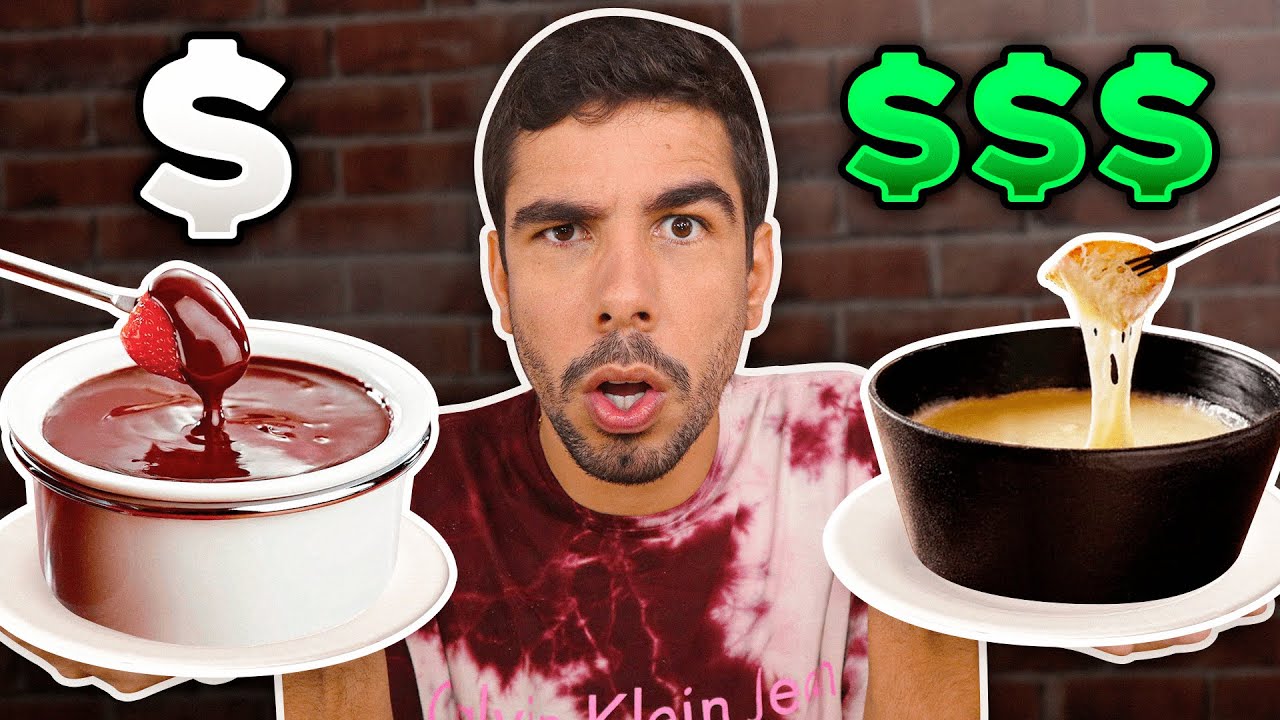 Do Mais Caro ao Mais Barato (Fondue)