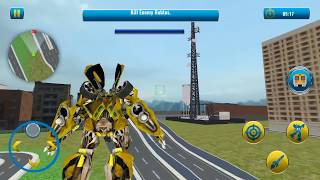 Futuristic Robot Transformation Train Game screenshot 4