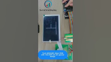 7inch 800X480 RGB with 152 4X91 44MM+Transfer board