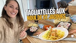 🔴 LIVE - Tagliatelles aux Noix de saint Jacques  !   🤤