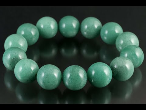アベンチュリン16ミリ玉 ブレスレット / Aventurine Bracelet